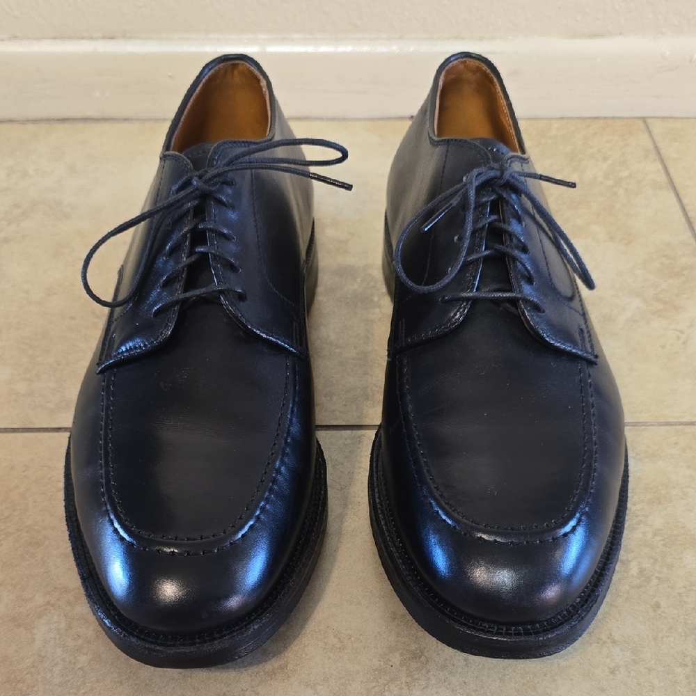 Brooks Brothers Alden Indy Black Leather Oxfords … - image 3